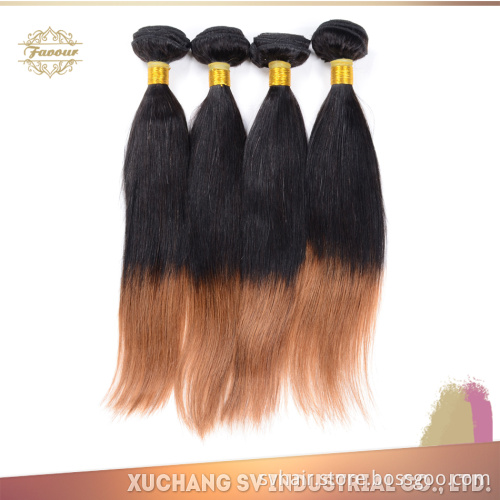 Brazilian ombre hair Silky Straight Wholesale 100% human hair